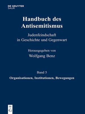 cover image of Organisationen, Institutionen, Bewegungen